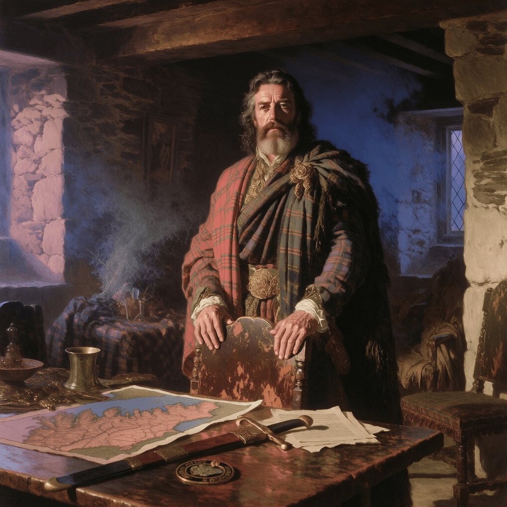 Sir Lachlan Mòr Mackinnon · C0 · #1641 · /Knight_Banneret · /Strathaird, 1641–1700 · Emma-Jane MacKinnon-Lee · MacKinnon Antigua Plantation Forensic Analysis